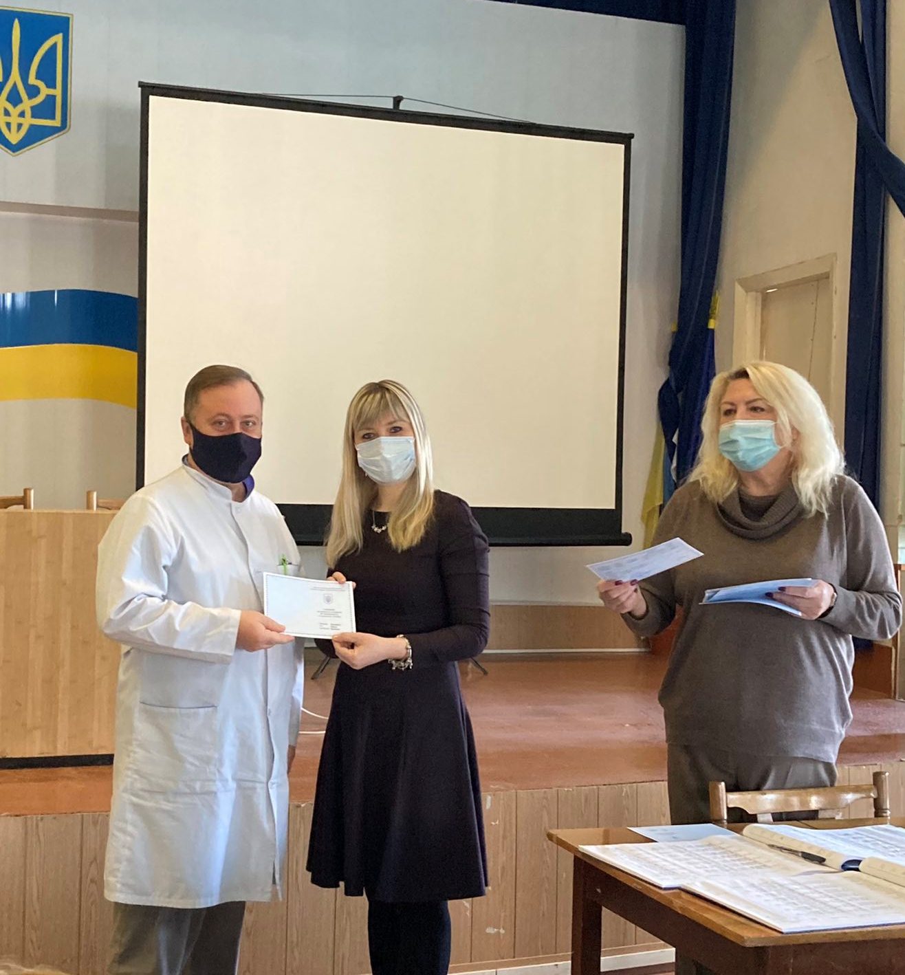 Випуск слухачів курсів підвищення кваліфікації циклу удосконалення «Медсестринство в психіатрії»