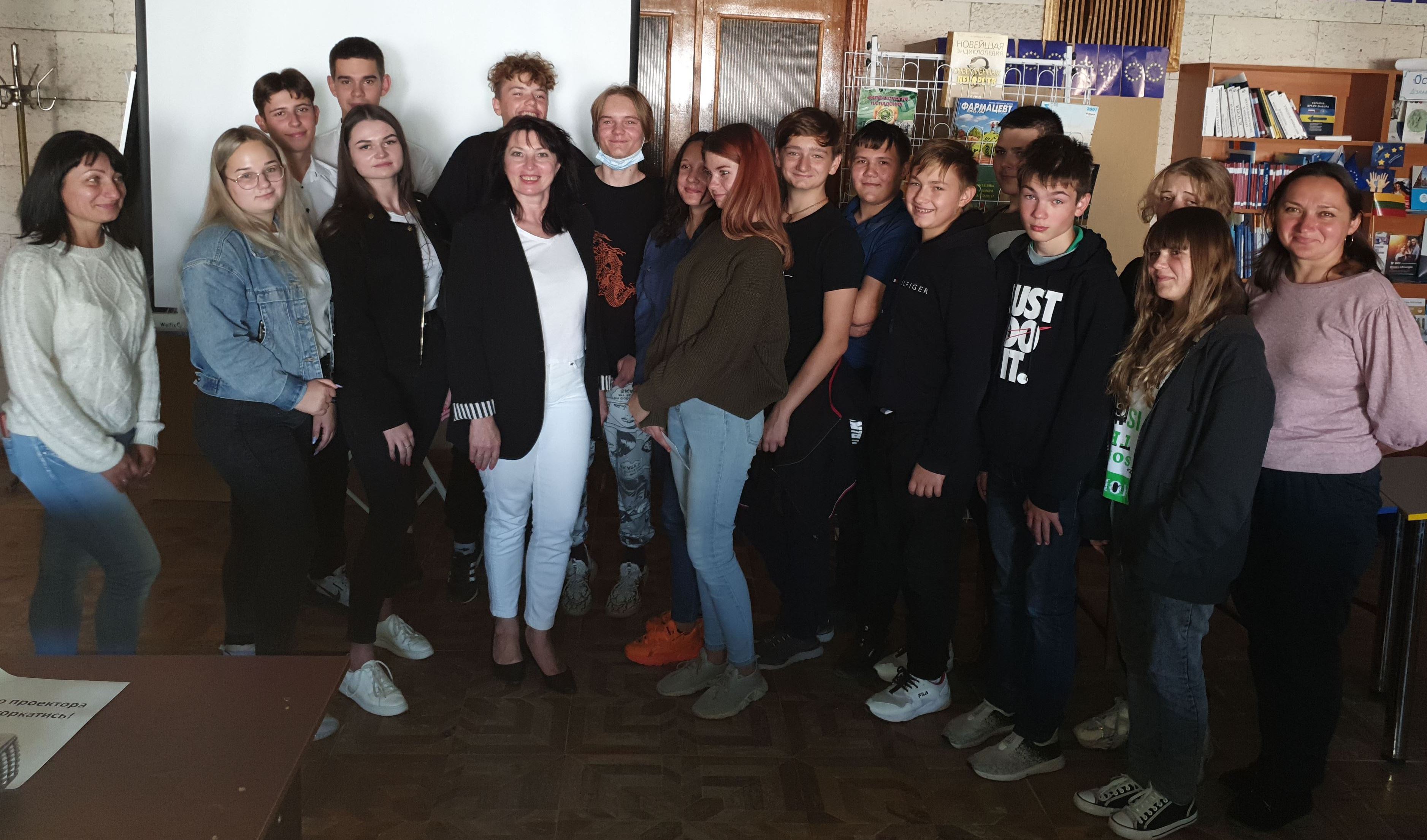 Зустріч із учнями