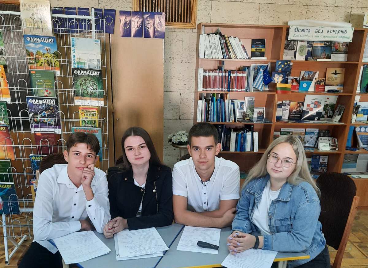 Зустріч із учнями