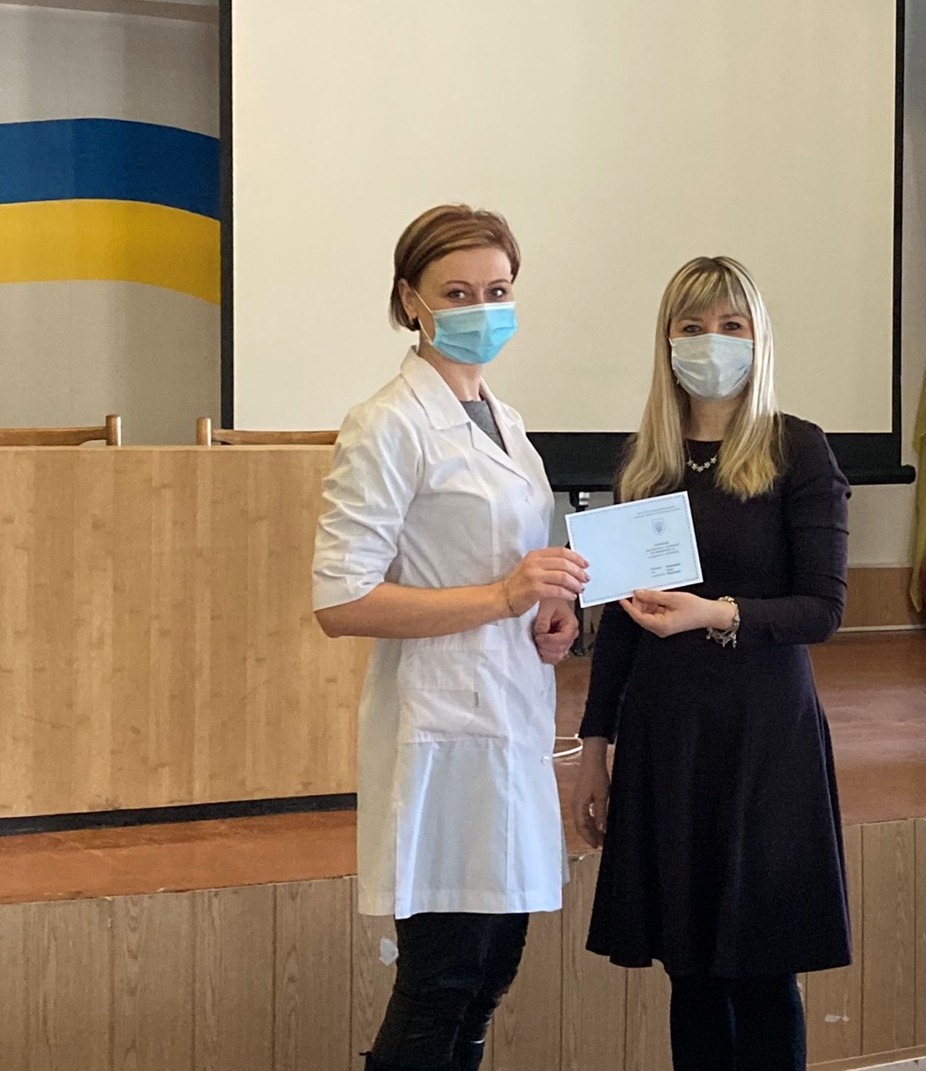 Випуск слухачів курсів підвищення кваліфікації циклу удосконалення «Медсестринство в психіатрії»