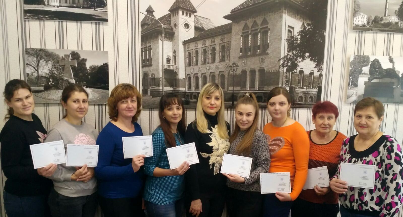 Випуск слухачів курсів підвищення кваліфікації циклу удосконалення «Медсестринство в педіатрії»