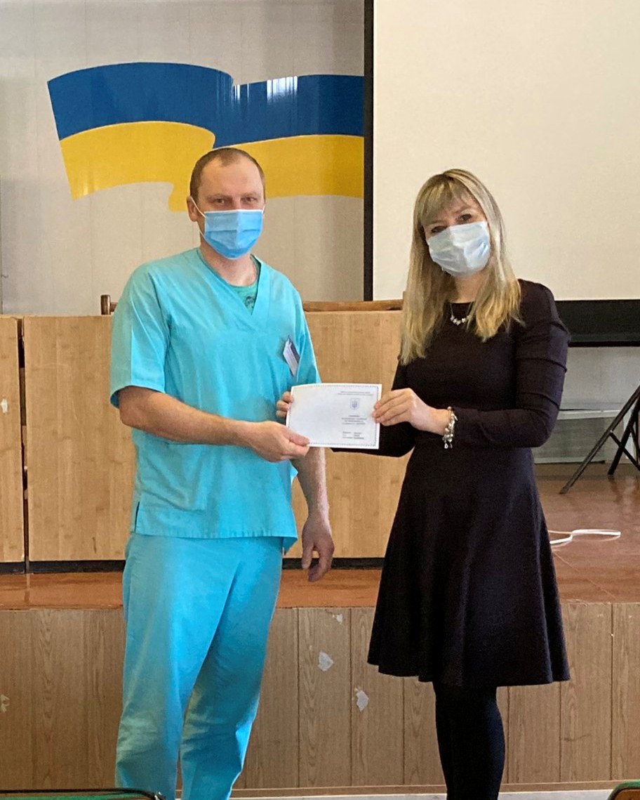 Випуск слухачів курсів підвищення кваліфікації циклу удосконалення «Медсестринство в психіатрії»