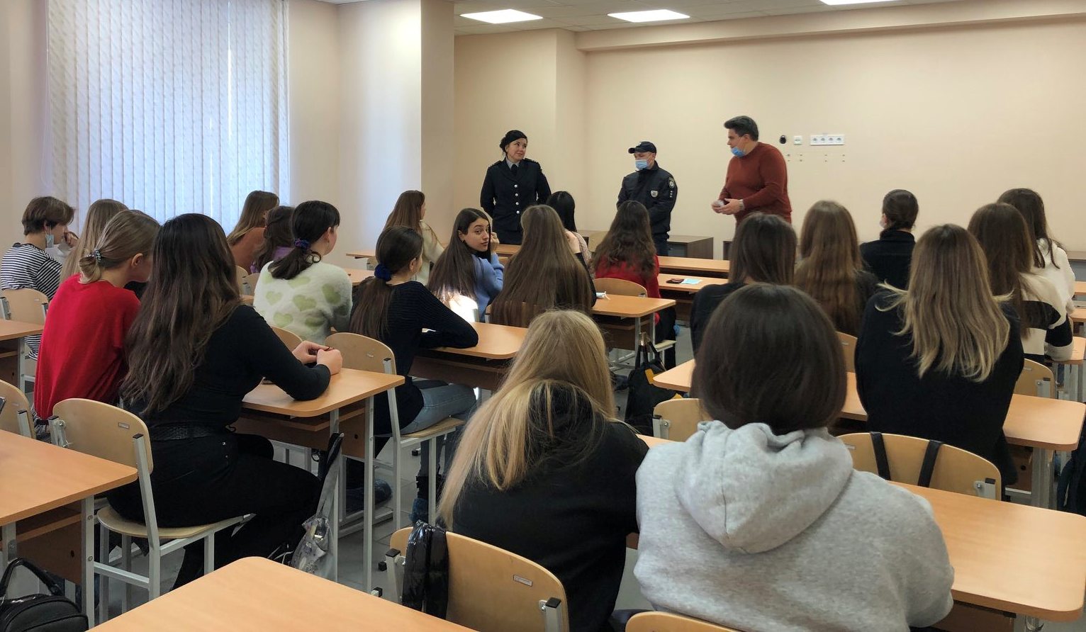 Зустріч із представниками Управління боротьби з наркозлочинністю в Полтавській області