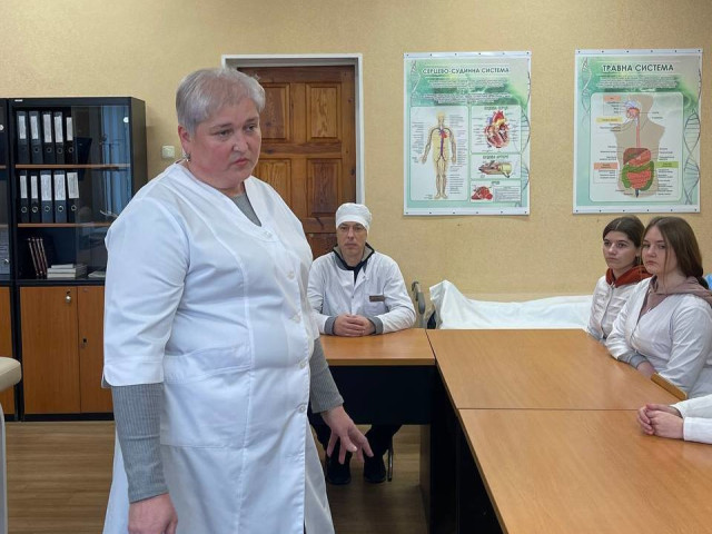 Практичне заняття на тему «Методи діагностики інфекційних хвороб. Медсестринський процес при інфекційних хворобах» за участі роботодавців