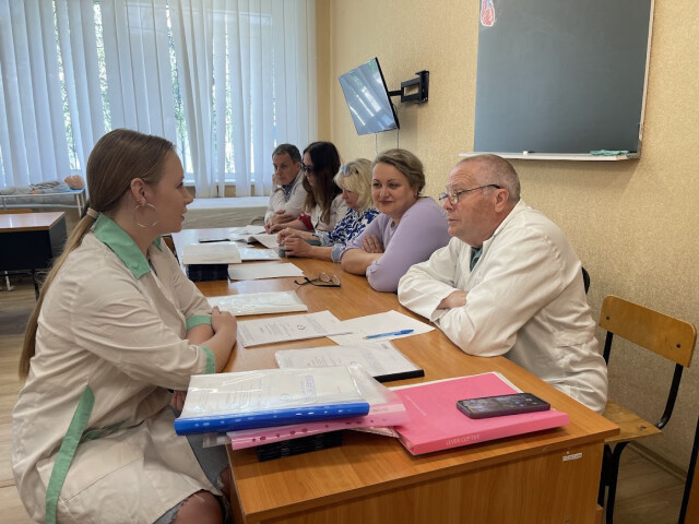 Захист переддипломної практики студентів ОПП Сестринська справа
