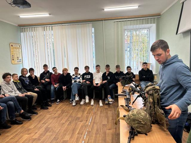 Заняття із військово-тактичної підготовки