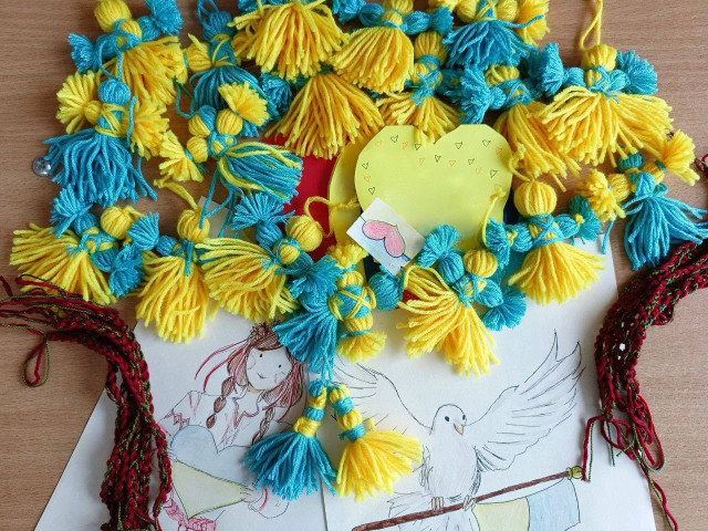 Майстер-клас з виготовлення ляльки Янгола та браслету-оберігу для наших захисників та захисниць під назвою «З любов'ю до ЗСУ»