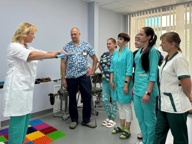 Випуск слухачів та слухачок циклу тематичного удосконалення «Фізична та реабілітаційна медицина»