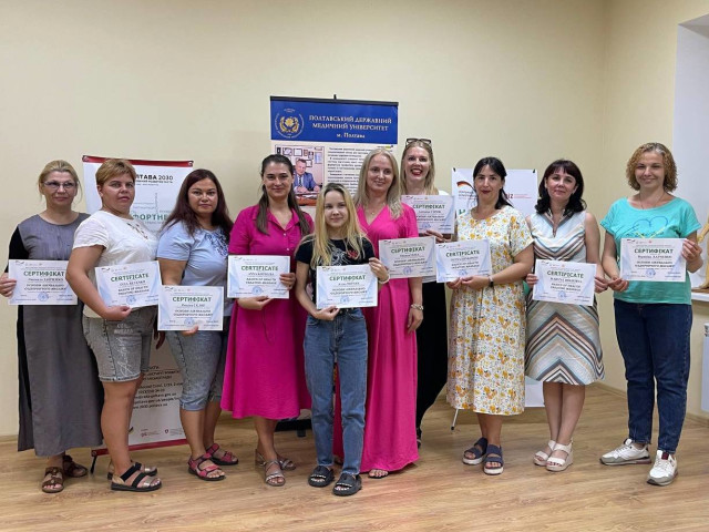 Третій випуск слухачів та слухачок за сертифікатною програмою «Основи лікувально-оздоровчого масажу»