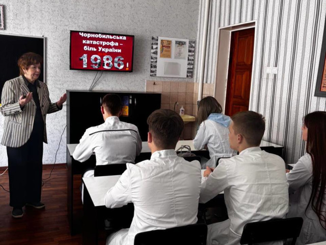 Вшанування трагічних подій на Чорнобильській АЕС