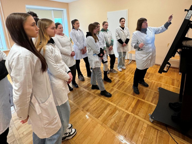 Кафедра анатомії  людини гостинно прийняла здобувачів освіти Фахового медико-фармацевтичного коледжу Полтавського державного медичного університету