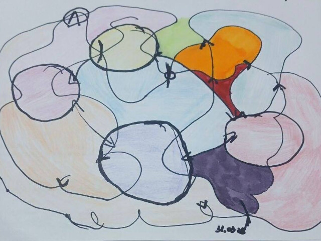 Арт-терапевтичне заняття з нейрографіки