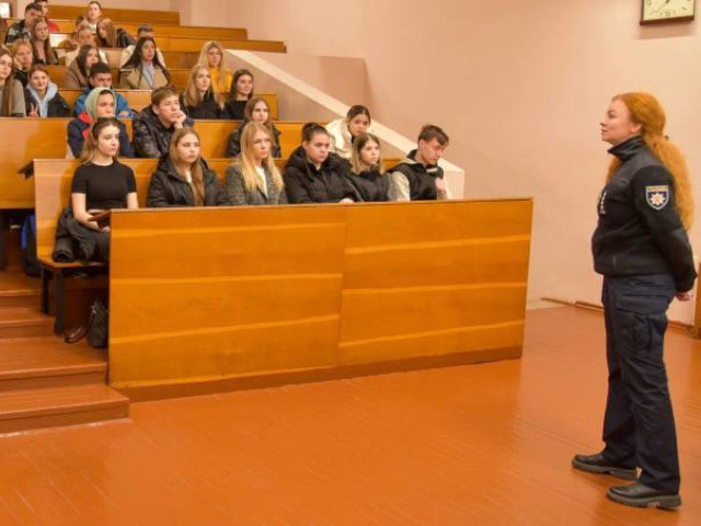 Зустріч із представниками патрульної поліції