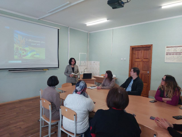 Тиждень циклової комісії української мови та літератури з іноземною мовою