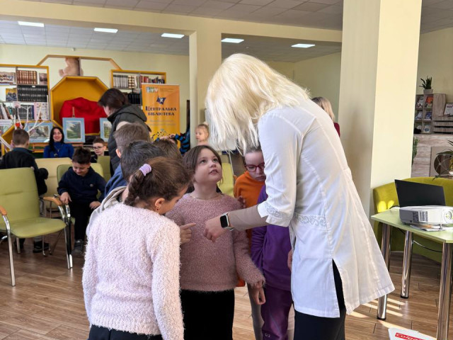 Зустріч із учнями 2 класу ліцею № 29 Полтавської міської ради