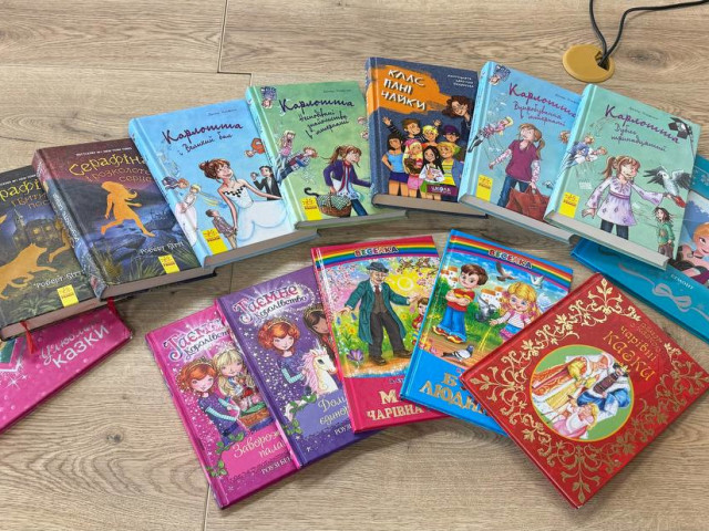 Збір книжок для проєкту «Українська книга в укриттях Херсонщини»