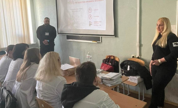 Цикл інформаційно- роз'яснювальних тренінгів у рамках Міжнародного спільного проєкту порятунку, ініційованого Міжнародним комітетом порятунку (IRC) та ГО "Асоціація саперів України"