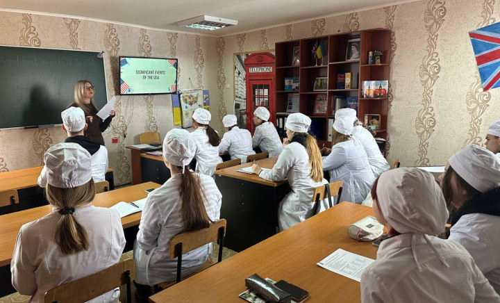 Відкрите практичне заняття з іноземної мови