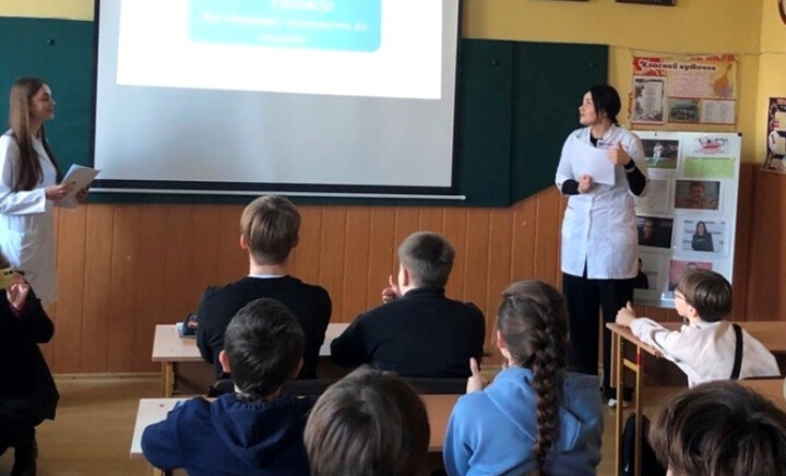 Інформаційна година щодо боротьби з цукровим діабетом у ЗОШ №4