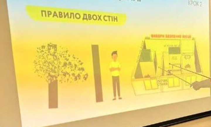 Освітній захід «Захист населення в зоні військових дій»