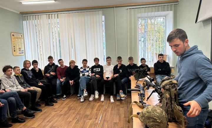 Заняття із військово-тактичної підготовки