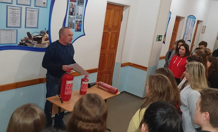 Заняття-тренінги з пожежної безпеки