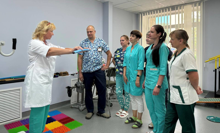 Випуск слухачів та слухачок циклу тематичного удосконалення «Фізична та реабілітаційна медицина»