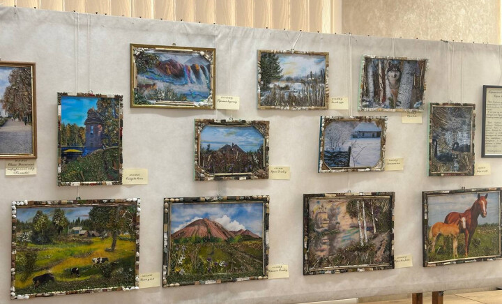 Виставка творчих робіт Сергія Захарченка в бібліотеці ПДМУ