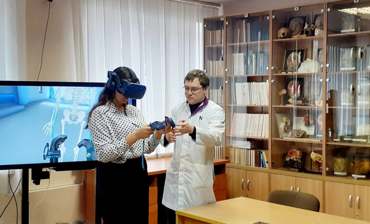 Відвідини музею кафедри анатомії з клінічною анатомією та оперативною хірургією ПДМУ