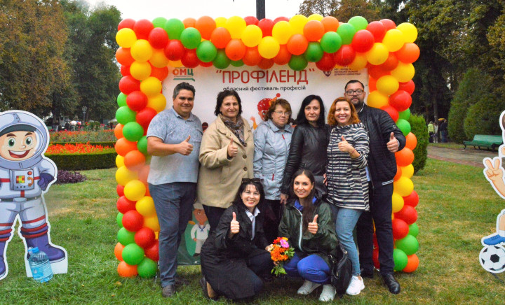 Участь в обласному фестивалі професій "Профіленд"