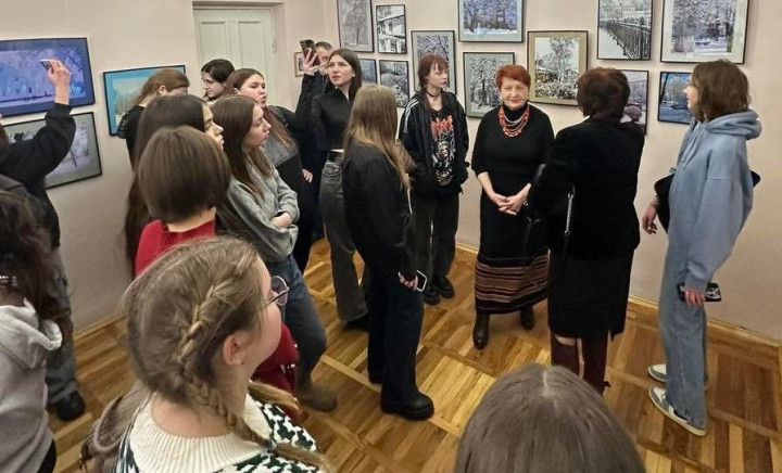 Відвідини виставки світлин «Зимова фотографіка від Ганни Грибан»