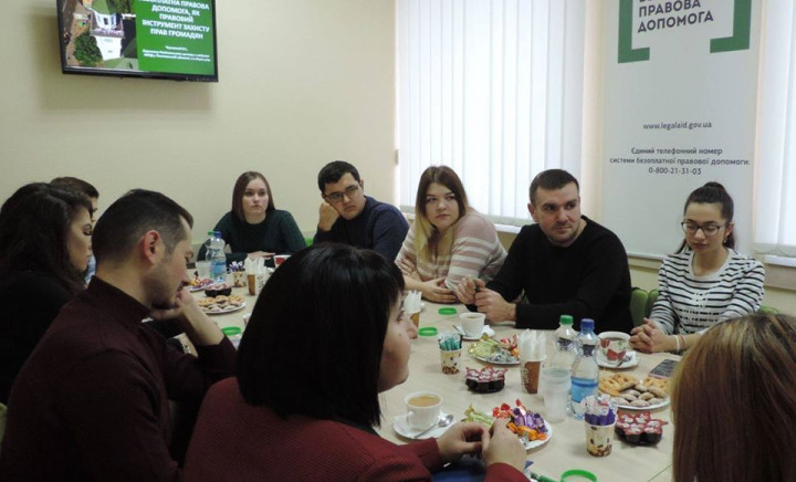 Бесіда з представниками Регіонального центру з надання безоплатної вторинної правової допомоги