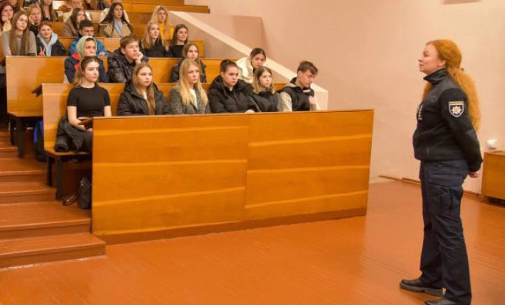 Зустріч із представниками патрульної поліції