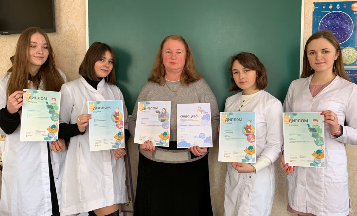 Участь у XVI Всеукраїнській інтернет-олімпіаді «На Урок» з математики